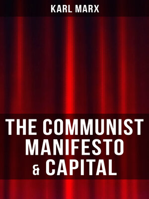 cover image of THE COMMUNIST MANIFESTO & CAPITAL